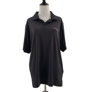 Men's Columbia Omni-Shade Polo Black Size Large